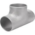 Тройники короткие LEADTEK, корпус - нержавеющая сталь AISI304, присоединение - под приварку, ISO стандарт
