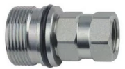 Муфта быстроразъемное соединение LSQ ниппель-CVV 1/4″ Ду8 Ру345 корпус - сталь, уплотнение - NBR, присоединение - внутренняя резьба