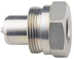 Муфта быстроразъемное соединение LSQ ниппель-KZE-B 1/4″ Ду8 Ру700 корпус - сталь, уплотнение - NBR, присоединение - внутренняя резьба
