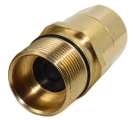 Муфта быстроразъемное соединение LSQ ниппель-KZE-BB 1″ Ду25 Ру205 корпус - медь, уплотнение - NBR, присоединение - резьба