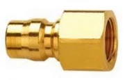 Муфта быстроразъемное соединение LSQ ниппель-RD 1/2″ Ду15 Ру410 корпус - медь, уплотнение - NBR, присоединение - внутренняя резьба