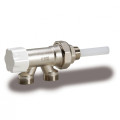Клапан запорный для радиатора LUXOR MT 282 1/2″ Ду15 Ру10 прямой, наружная резьба