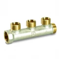 Коллектор Luxor CP 403 3/4”-(24х19) Ру10 ЕК распределительный, корпус - латунь, 3 выхода