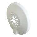 Розетка Luxor 518 1/2” с защелкой из полипропилена белая