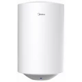 Водонагреватель электрический накопительный Midea MWH-MPC настенный, объем - 100л, мощность - 1.5кВт, корпус - эмалированная сталь, Tmax 75°C