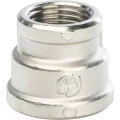 Муфта переходная STOUT SFT-0006 Ду20x15 3/4″x1/2″ Ру16 латунная никелированная Муфта переходная STOUT SFT-0006 Ду20x15 3/4″x1/2″ Ру16 латунная никелированная