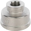 Муфта переходная STOUT SFT-0006 Ду40x20 1″1/2x3/4″ Ру16 латунная никелированная Муфта переходная STOUT SFT-0006 Ду40x20 1″1/2x3/4″ Ру16 латунная никелированная
