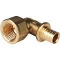 Угольник-переходник STOUT SFA-0006 Дн16x1/2″ 90° аксиальный для трубы PEX