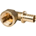 Угольник-переходник STOUT SFA-0006 Дн25x3/4″ 90° аксиальный для трубы PEX Угольник-переходник STOUT SFA-0006 Дн25x3/4″ 90° аксиальный для трубы PEX