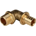 Угольник-переходник STOUT SFA-0005 Дн20x1/2″ 90° аксиальный для трубы PEX