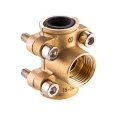 Хомут MVI BF.5 1/2x1/2″ Ду15х15 Ру40 резьбовой,  корпус - латунь