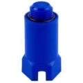 Заглушка MVI TS 1/2″ Дн15 Ру16 длинная, корпус - полипропилен PP-R, присоединение - наружная резьба, цвет -  синий