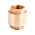 Клапан обратный MVI AquaHit CV.720 1 1/2″ Ду40 Ру10 муфтовый, пружинный, с латунным сердечником, корпус - латунь, уплотнение - NBR