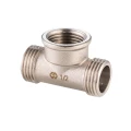 Тройник переходный MVI BF.517 1/2″х1/2″х1/2″ Ду15х15х15 Ру40 НР/ВР/НР, латунный, никелированный