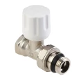 Вентиль ручной регулировки MVI TR.213.04 1/2″ Ду15 Ру10 прямой, c самоуплотняющимся кольцом, материал корпуса - латунь никелированная