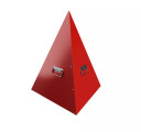 Пирамида для гидранта пожарного НПК 750х750х900 мм, металлическая