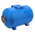 Гидроаккумулятор Vodotok БМ-24л-ФМ горизонтальный, объем бака - 24л, корпус - оцинкованная сталь, фланец - нержавеющая сталь, мембрана - EPDM