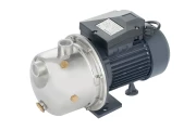 Насос центробежный Unipump JS 80 поверхностный, корпус - нержавеющая сталь, мощность - 0.6кВт, напор - 38м, производительность - 45л/мин, 220В