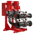 Насосная станция Wilo CO 3 BL 32/140-2.2/2/SK-FFS-R-CS поверхностная, корпус - чугун, мощность - 2.2кВт, напор - 26.7м, 380В