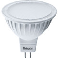 Лампа светодиодная NAVIGATOR NLL-MR16 матовая, мощность - 3 Вт, цоколь - GU5.3, световой поток - 225 лм, цветовая температура - 3000 K, форма - рефлектор