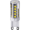 Лампа светодиодная NAVIGATOR NLL-P-G9 прозрачная, мощность - 3 Вт, цоколь - G9, световой поток - 280 лм, цветовая температура - 4000 K, форма - капсульная