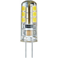 Лампа светодиодная NAVIGATOR NLL-S-G4 прозрачная, мощность - 2,5 Вт, цоколь - G4, световой поток - 170 лм, цветовая температура - 3000 K, форма - капсульная