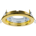 Светильник точечный NAVIGATOR NGX-R1-002-GX53 109x113x49 мм, встраиваемый, цоколь - GX53, материал корпуса - сталь, цвет - золото