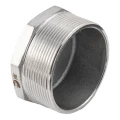 Заглушка Newkey 1 1/2″ Ду40 Ру16 наружная резьба, материал корпуса - нержавеющая сталь AISI 304 (CF8)