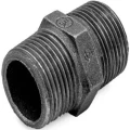 Ниппель равнопроходной Fittex PLUS 1/2″ Ду15 Ру16 чугун без покрытия, наружная резьба