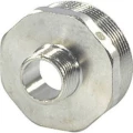 Ниппель переходной SantechSystems 3/4″х2″ Ду20х50 Ру16 латунь никелированный, наружная резьба Ниппель переходной SantechSystems 3/4″х2″ Ду20х50 Ру16 латунь никелированный, наружная резьба