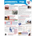 Стенд раскладной НПО ПУЛЬС «Безопасность труда в офисе», материал - пластик 2мм