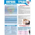 Стенд раскладной НПО ПУЛЬС «Охрана труда. Основные понятия», размер 800х1030мм, в сложенном виде 400х300мм, материал - пластик 2мм