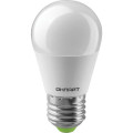 Лампа светодиодная ОНЛАЙТ OLL-G45 матовая, мощность - 6 Вт, цоколь - E27, световой поток - 450 лм, цветовая температура - 2700 K, форма - шар