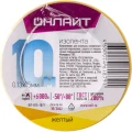 Изолента ОНЛАЙТ OIT-B15-10/Y, 15 мм, длина - 10 м, самозатухающая, материал - поливинилхлорид, цвет - желтый Изолента ОНЛАЙТ OIT-B15-10/Y, 15 мм, длина - 10 м, самозатухающая, материал - поливинилхлорид, цвет - желтый