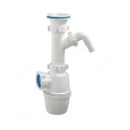 Сифон для кухонной мойки бутылочный Орио А-7005 1 1/2″х40 с отводом (штуцером), с нержавеющей решеткой Сифон для кухонной мойки бутылочный Орио А-7005 1 1/2″х40 с отводом (штуцером), с нержавеющей решеткой