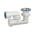 Сифон для поддона душевого Орио А-8258 1 1/2″x50/40 регулируемый, выпуск с нержавеющей решеткой Сифон для поддона душевого Орио А-8258 1 1/2″x50/40 регулируемый, выпуск с нержавеющей решеткой