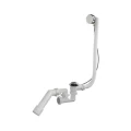 Сифон для ванны регулируемый Орио А-27087 1 1/2″x40 полуавтоматический с переходной трубкой 45° 40/50