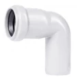 Отвод Ostendorf HTB Дн32 87° полипропиленовый, для внутреннего монтажа, белый