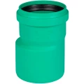 Переход эксцентрический Ostendorf KG2000R Дн125х110 безнапорный для наружной канализации, зелёный