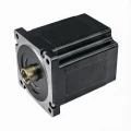 Электродвигатель шаговый PL35KS4415 с полым валом, фланец - NEMA 14 (35мм), угол шага - 1.8гр, крутящий момент - 0.2Нм, IP40