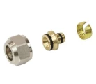 Евроконус РОС 3/4″ Ду16x2.2, материал - латунь, тип присоединения - обжимной, с накидной гайкой, для труб PE-X