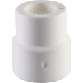 Муфта переходная Политэк Дн25x20 Ру25 под приварку ВН/НН, корпус - полипропилен