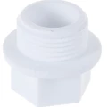 Заглушка Политэк 1/2″ Ру25 наружная резьба, корпус - полипропилен