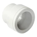 Муфта комбинированная PRO AQUA Дн63х32 Ру25 переходная, полипропиленовая, внутренняя сварка, белая