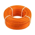 Кабель нагревательный PROCONNECT 10 ККНС 2ЛПп-ЭЛ 65/85, экранированный, саморегулирующийся, тепловая мощность - 1000Вт, длина - 100м, цвет - оранжевый, 220В