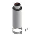 Удлинитель Protherm Ду60x100 L=1000 мм коаксиальный, для котлов Пантера/Гепард, белый
