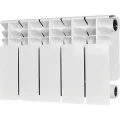 Радиаторы биметаллические STOUT Titan 200, подключение - боковое, цвет - белый RAL 9016