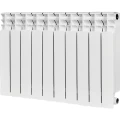 Радиатор биметаллический STOUT Titan 500 SRB-3310-050010, 570х800мм, теплоотдача - 1980Вт, подключение - боковое, цвет - белый RAL 9016
