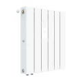 Радиатор биметаллический Rifar SUPReMO VENTIL 500, 5 секций, теплоотдача - 1010Вт, подключение резьбовое - 3/4″, нижнее правое, цвет - белый