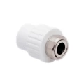 Муфта полипропиленовая PPR Remsan Дн20х3/4″ Ру25 под приварку / гайка белая